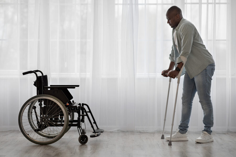 Laska inwalidzka wsparcie poruszania się a także ochrony w powszednim poruszaniu się